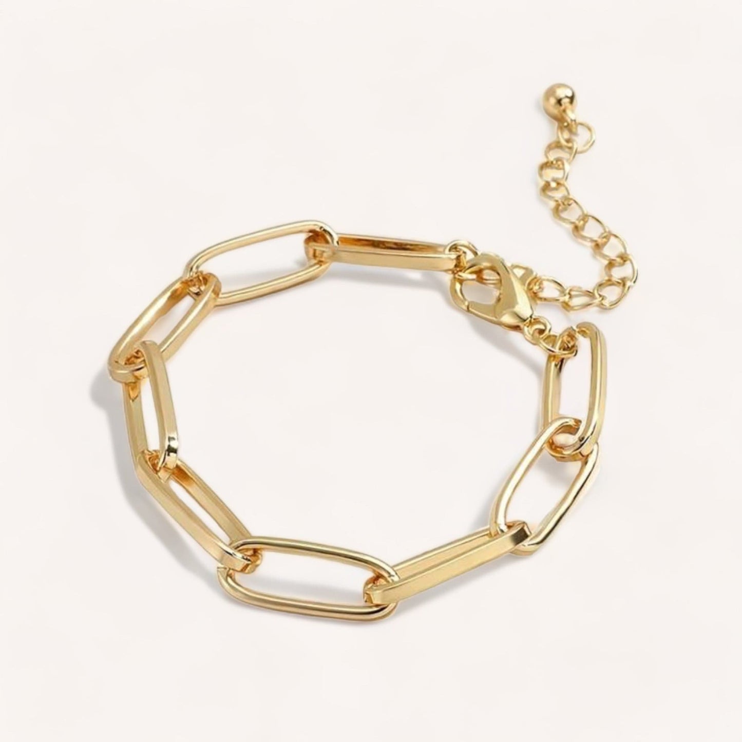 Luxeandco Bracelets Sofia Link Bracelet | Gold Plated