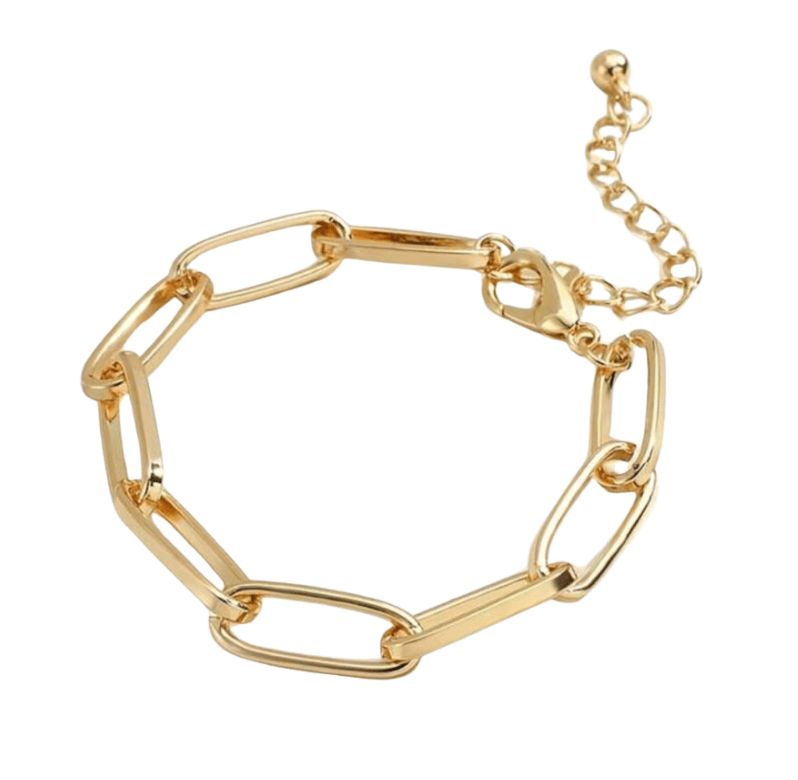 Luxeandco Bracelets Sofia Link Bracelet | Gold Plated