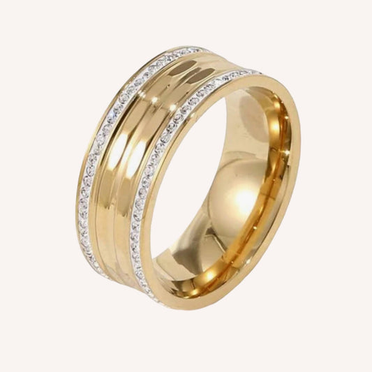 Luxeandco Clara Ring | Gold Plated