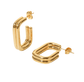 Luxeandco Earrings Luna Hoop Earrings | Gold Plated