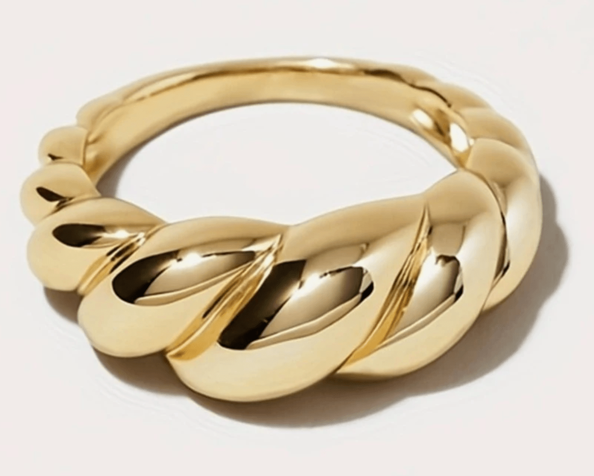 Luxeandco Libby Ring | Gold Plated